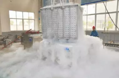超低温阀门液氮浸渍低温试验